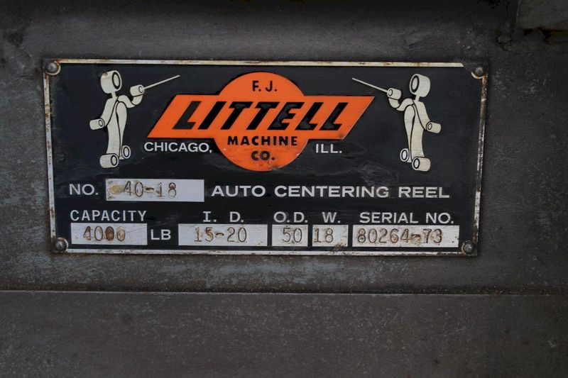 4000 LBS LITTELL COIL REEL: STOCK #75819