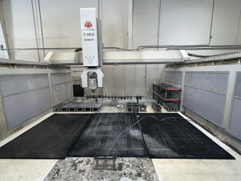 Poseidon T-Rex Model S 5 Axis CNC Vertical Gantry Mill / Bridge Saw (2021)