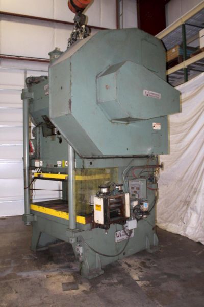 150 TON PRECISION DOUBLE CRANK GAP FRAME PRESS