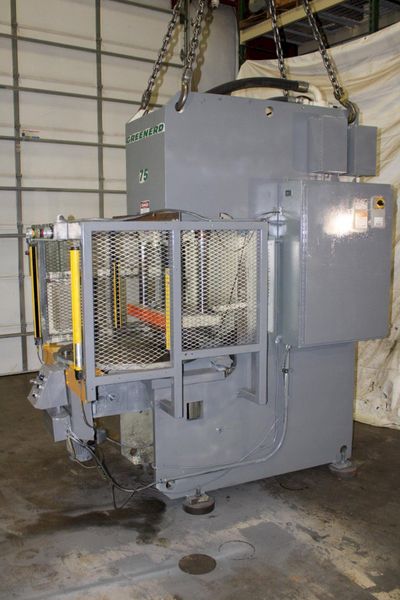 75 TON GREENERD HYDRAULIC PRESS