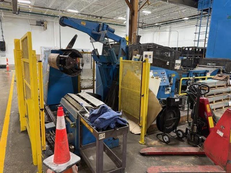 20000 LB X 36" X .100" CWP SERVO FEEDLINE