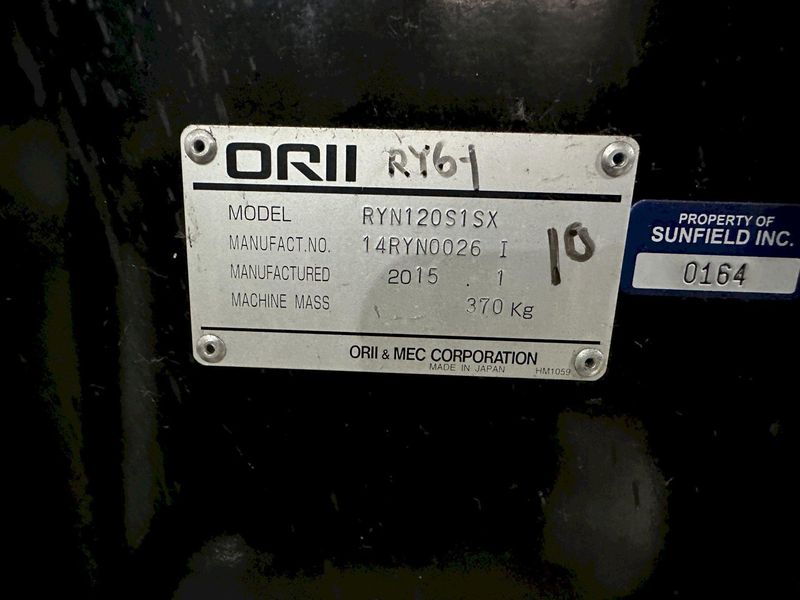 ORII RYN 2 AXIS PRESS TRANSFER ROBOT
