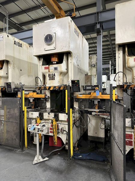 220 TON AIDA GAP FRAME PRESS