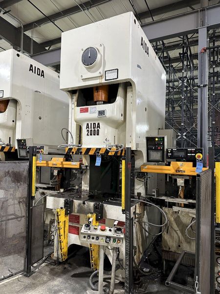 220 AIDA GAP FRAME PUNCH PRESS