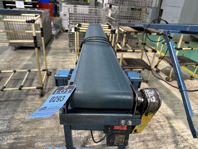 8" x 8'  NEW LONDON ENGINEERING TRANSFER CONVEYOR