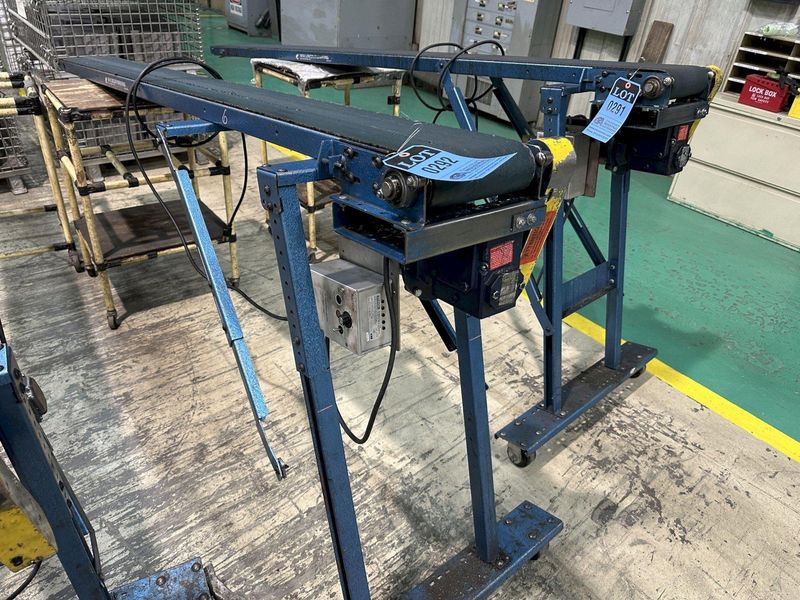 8" x 8'  NEW LONDON ENGINEERING TRANSFER CONVEYOR