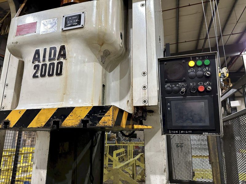 220 AIDA GAP FRAME STAMPING PRESS