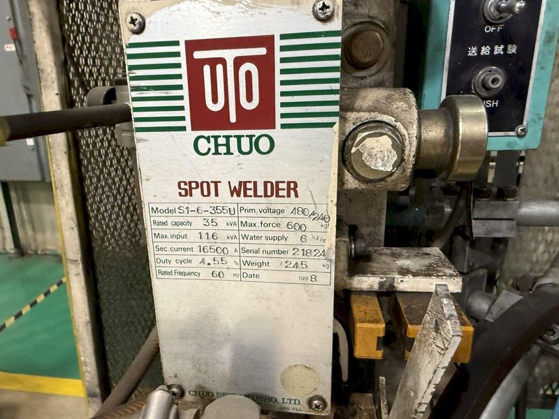 35 KVA UTO CHUO SPOT WELDER