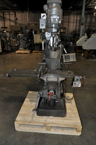 2 HP BRIDGEPORT VERTICAL MILL