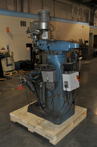 2 HP BRIDGEPORT VERTICAL MILL