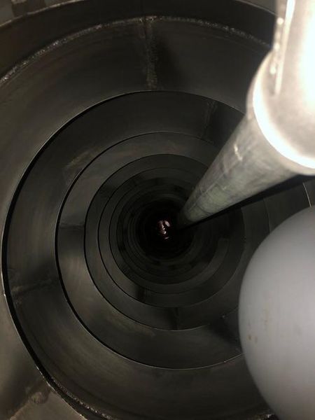 30" X 28' JENSEN ROTARY WASHER 4 STAGE