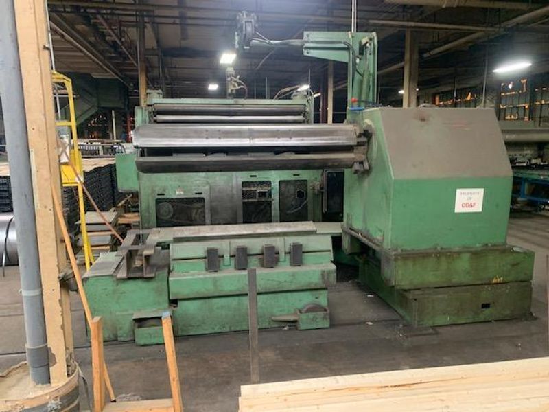 20,000 Lb X 72" X .125" Minster Cut To Length Line