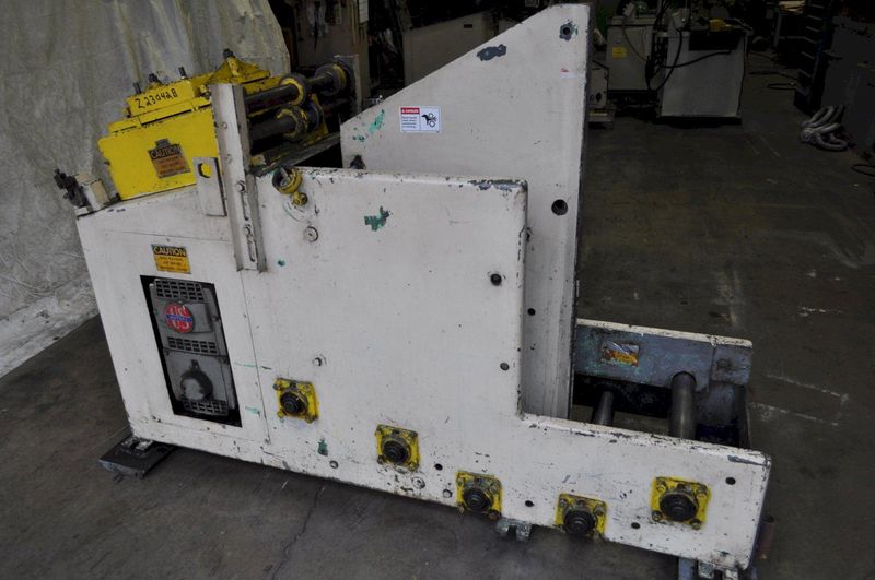3000 LB X 12" X .125" CWP COIL CRADLE STRAIGHTENER