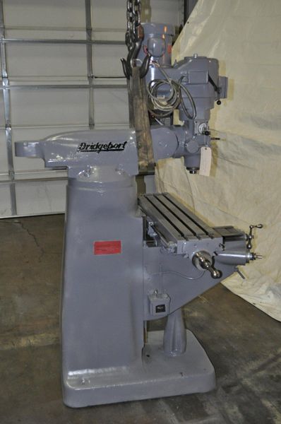 2 HP BRIDGEPORT VERTICAL MILL