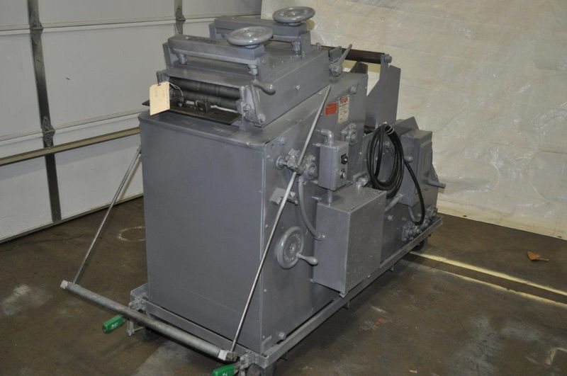 2000 LB x 15" x .080" Rowe Coil  Cradle Straightener