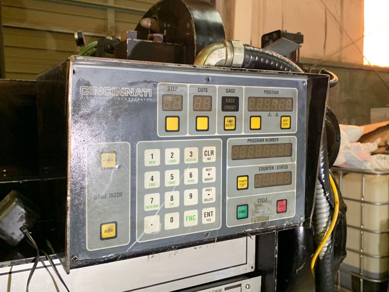 8' x 1/4" CINCINNATI MECHANICAL SHEAR