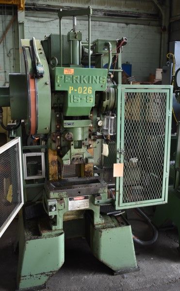 15 TON PERKINS HIGH SPEED GAP FRAME PRESS