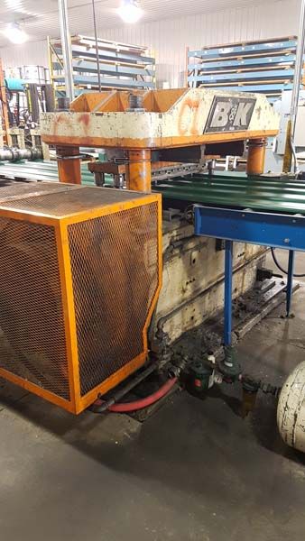 14 STAND B & K 3.5" ARBOR ROLLFORMER LINE
