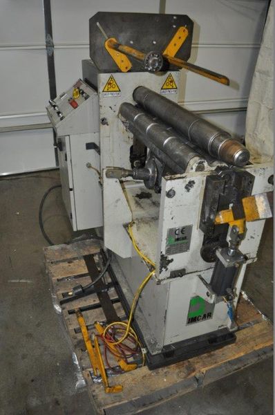 30" x 15 GAUGE IMCAR 4 ROLL PLATE ROLLER