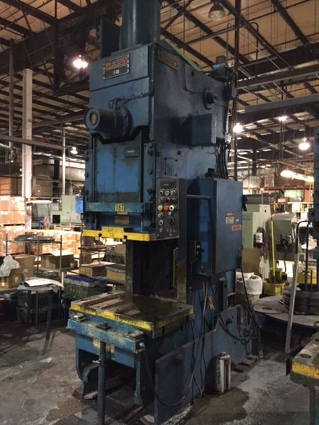 90 TON NIAGARA OBI BACK GEARED PRESS