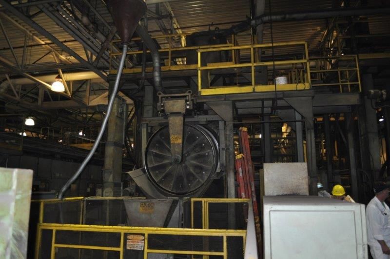 WHEELABRATOR SHOT BLAST MACHINE