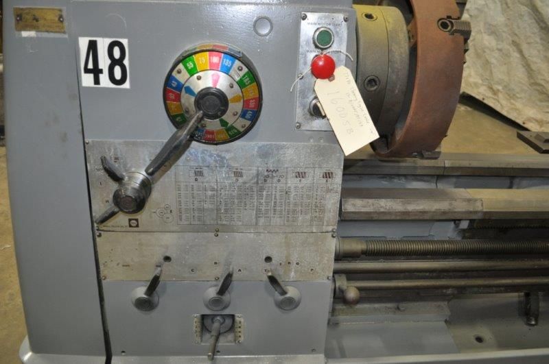 17" x 80" CLAUSING ENGINE LATHE