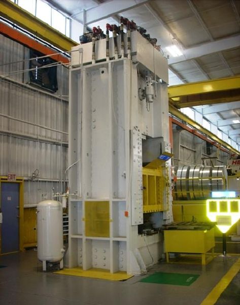 600 TON PACIFIC HYDRAULIC PRESS