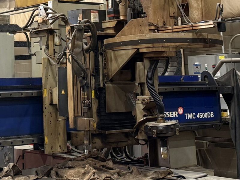 Messer TMC4500 DB 10′ x 24′ Heavy Duty Plate Processing Machine