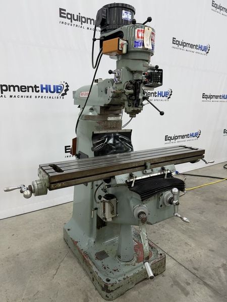Well-Setting 9″ x 49″ Vertical Milling Machine w/ Enco DRO