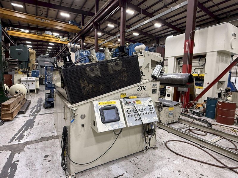 30,000 lbs. x 72" Wide  COOPER WEYMOUTH PETERSON Servo Coil Feed Line For Sale - Good Condition!