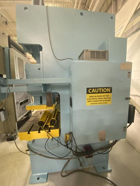 80 ton Niagara Single Crank Gap Mechanical Metal Stamping Press For Sale, Model #BN-80 Bison, Ye