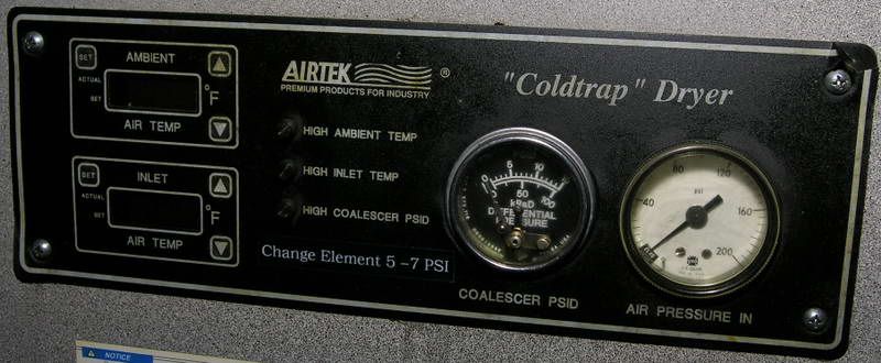 AIRTEK REFRIGERATED AIR DRYER