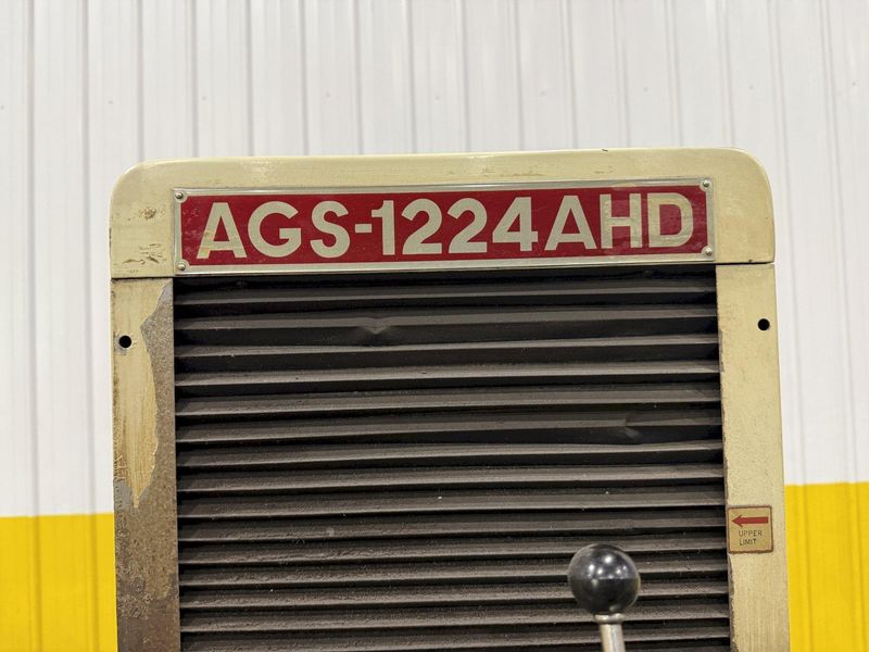 12" X 24" ACER MODEL #AGS-1224AHD HYDRAULIC HORIZONTAL SURFACE GRINDER: STOCK #23370