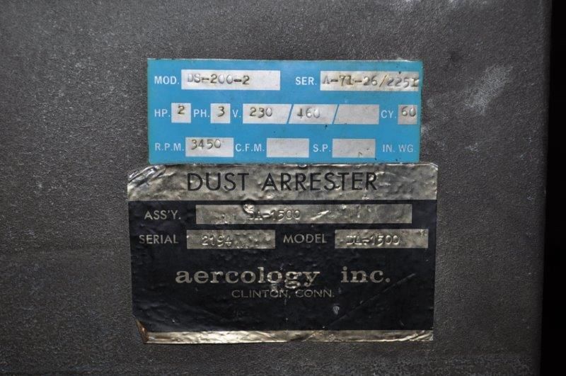 AERCOLOGY DUST COLLECTOR
