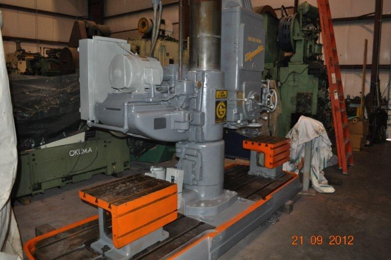 4' x 13" CINCINNATI BICKFORD RADIAL ARM DRILL