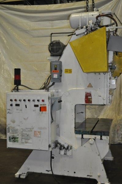 60 TON JOHNSON DOUBLE CRANK GAP FRAME PRESS