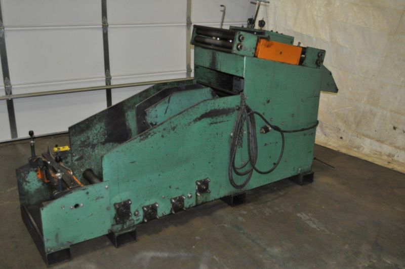 6,000 Lb x 15" x .125" Jaco Coil Cradle Straightener