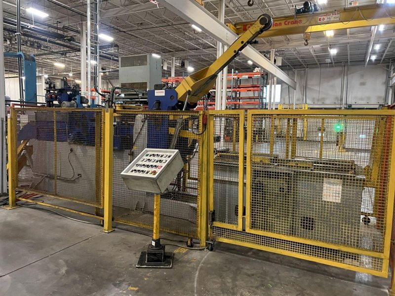 10000 LB X 14" X .250" SARONNI COIL CRADLE STRAIGHRENER 2001