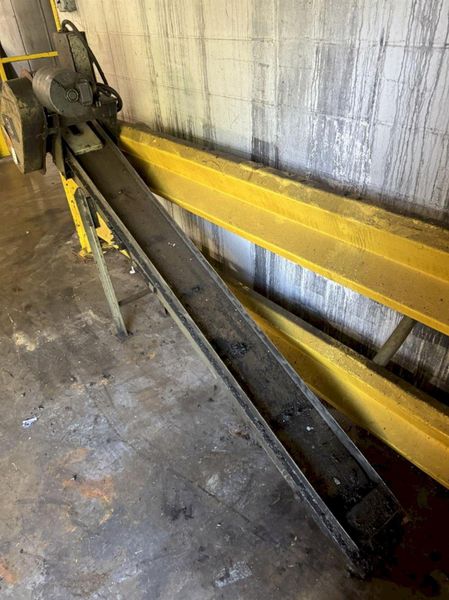 8" x 8' ERIEZ MAGNETIC SCRAP CONVEYOR