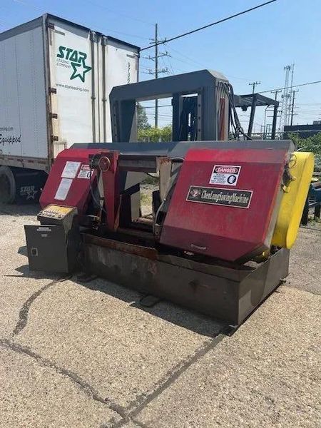 24" x 16"  CHEN LONG DOUBLE COLUMN HORIZONTAL BAND SAW
