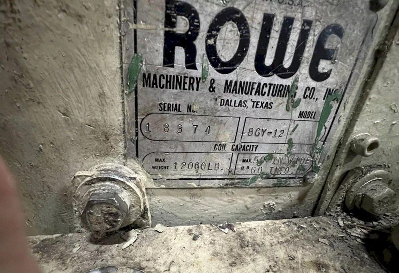 12000 LB  ROWE COIL CAR