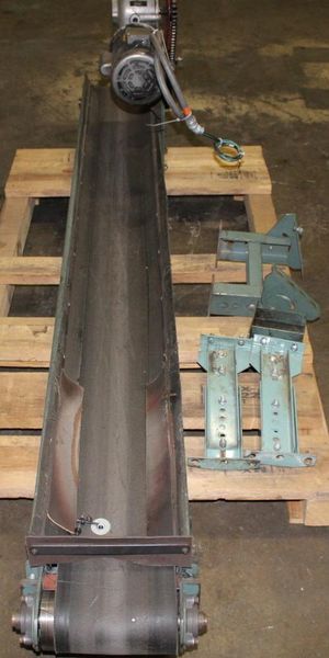 8" W X 92" L HYTROL FLAT BELT CONVEYOR