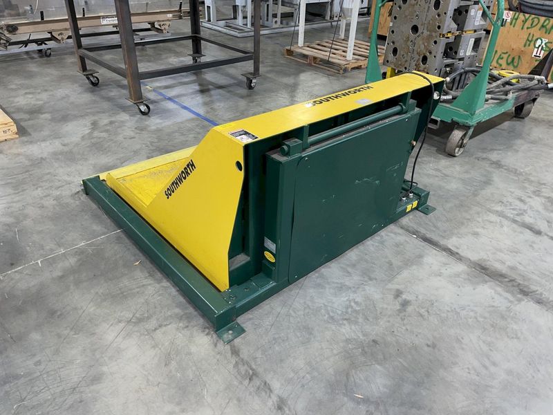 2000 LBS SOUTHWORTH MODEL # ZTU2-85 CONTAINER TILTER: STOCK #78553