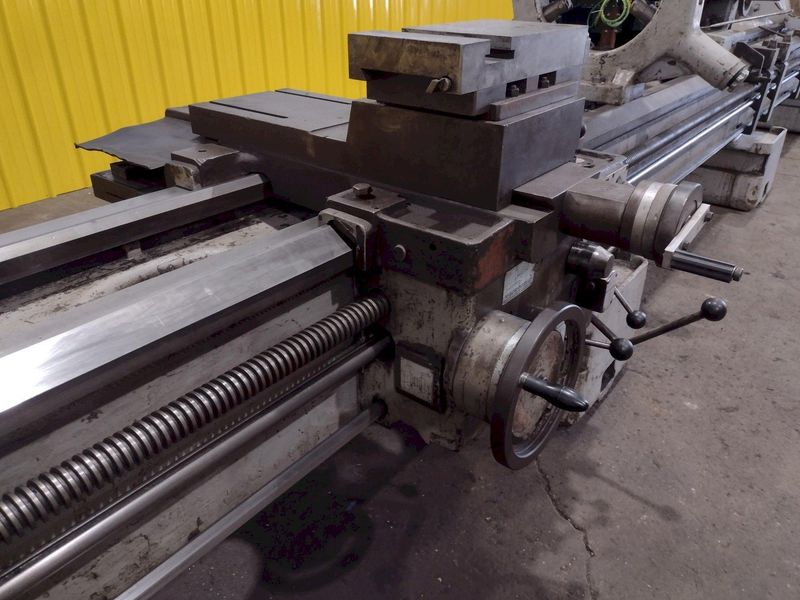 30" x 360" SUMMIT HEAVY DUTY ENGINE LATHE, 4.25" HOLE: STOCK #18761