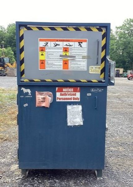 Waste Control International Kenbay RotoPac Clydesdale Rotary Arm Industrial Trash Compactor