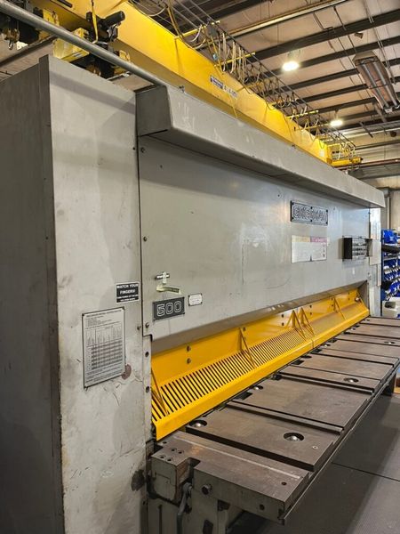Cincinnati 500HS 1/2″ x 12′ Hydraulic Plate Shear