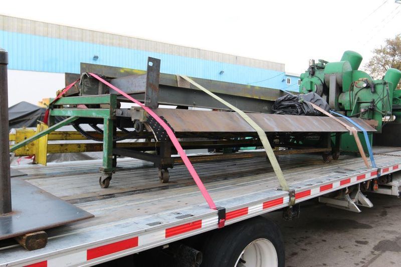 12'  CINCINNATI SHEAR CONVEYOR & STACKER: STOCK #71084