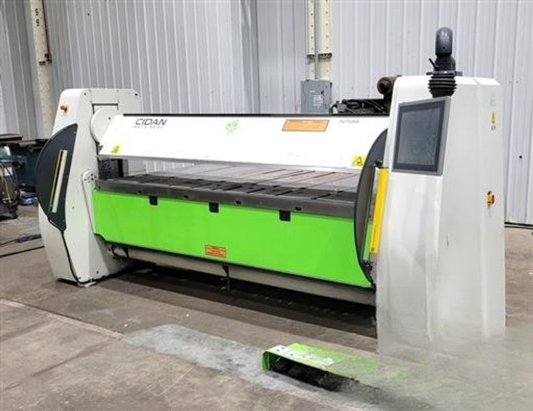 CIDAN Futura 25 13 Ga x 102″ CNC Folding Machine (2017)