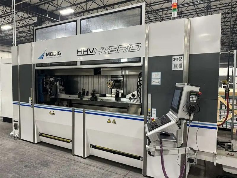 Modig HHV Hybrid 5-Axis CNC Horizontal Machining Center (2021)