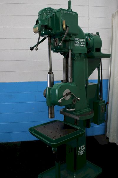 21" CINCINNATI SINGLE SPINDLE DRILL: STOCK #74918